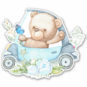 Teddy Bear Baby Bear Cute Animal Sticker