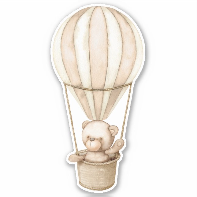 Teddy Bear Baby Bear Cute Animal  Sticker (Front)