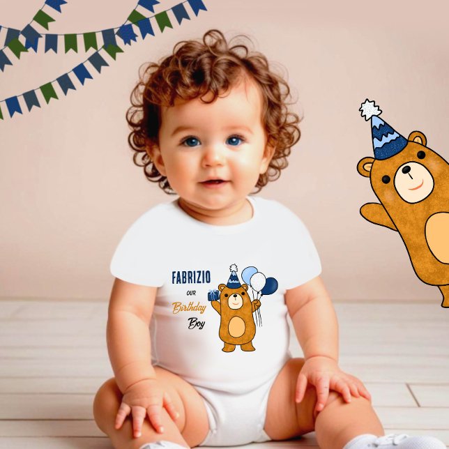 Teddy bear baby bodysuit (Creator Uploaded)