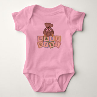 Teddy Bear Baby Girl Infant's Creeper