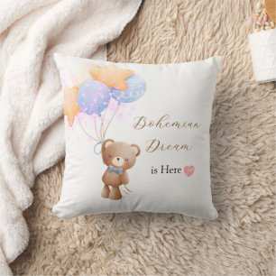 Teddy Bear Baby Shower Cushion
