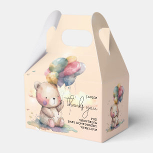 Teddy Bear Baby Shower Favour Box