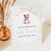 Teddy Bear Baby Shower How Many Teddy Grahams
