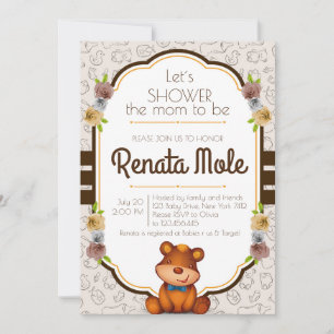 Teddy Bear BaBy Shower Invitation