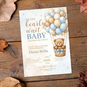 Teddy Bear Baby Shower Invitation