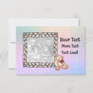 Teddy Bear Baby Shower Invitation