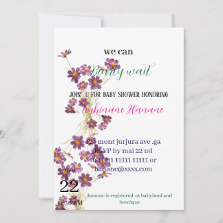 teddy bear baby shower invitations