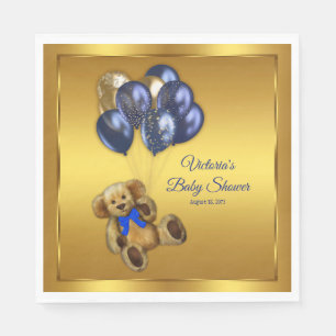 Teddy Bear Baby Shower Napkins