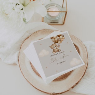 Teddy Bear Baby Shower Neutral  Napkin