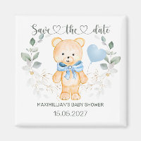 Teddy Bear Baby Shower Save the date