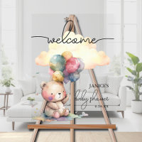 Teddy Bear Baby Shower Welcome