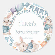 Teddy Bear Balloon Bearly Wait Baby Shower Favour