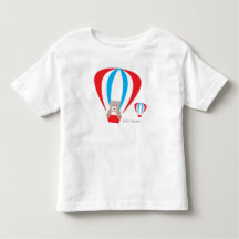 Teddy Bear Balloon Toddler Tee