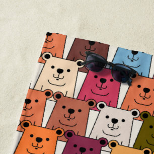 Teddy Bear Beach Towel