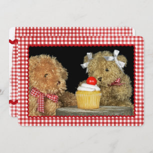 Teddy Bear Birthday Invite