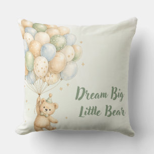Teddy Bear Birthday Pillow