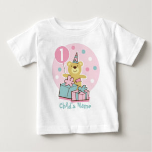 Teddy Bear Birthday T-Shirt - Customised