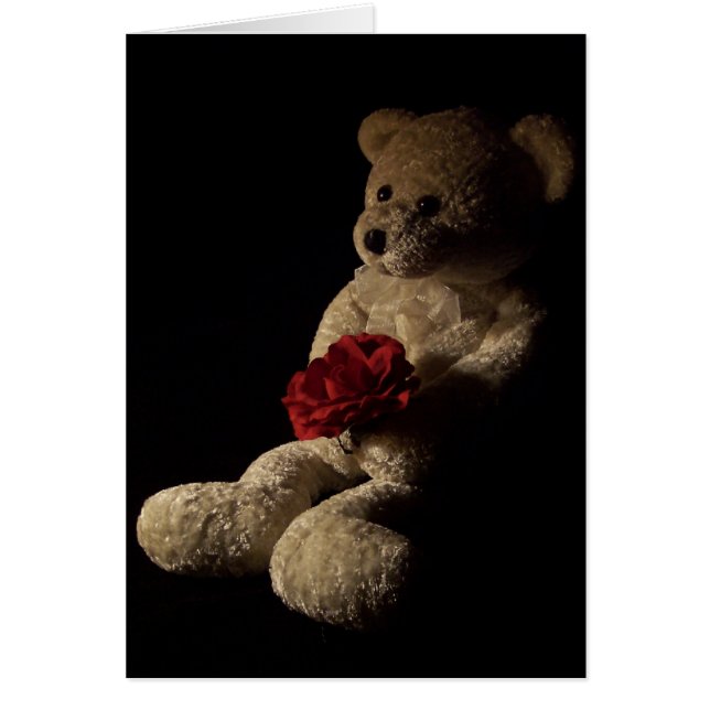 Teddy Bear Blank Card (Front)