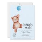 Teddy Bear Boy Baby Shower