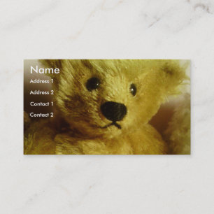 Teddy Bear Business Card