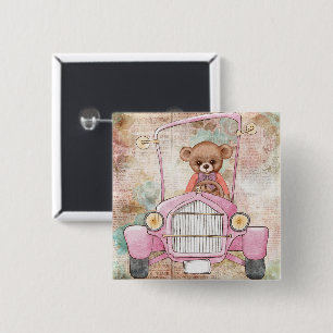 Teddy Bear Button