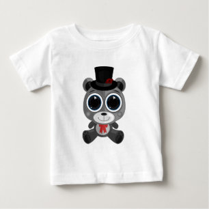 Teddy Bear - Classy Grey Baby T-Shirt