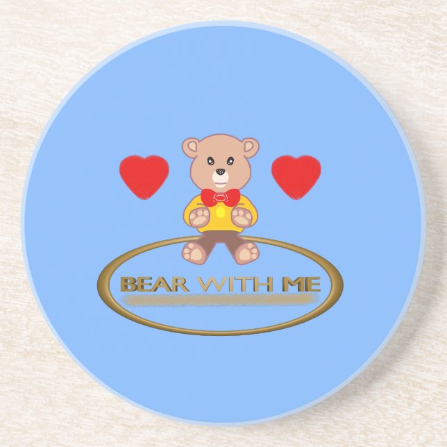 Teddy Bear  Coaster (Front)