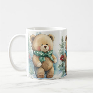 Teddy bear coffee mug
