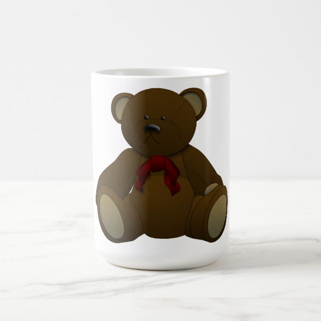 teddy bear coffee mug (Center)
