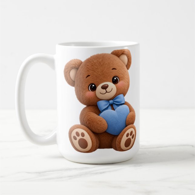 Teddy Bear Coffee Mug (Left)