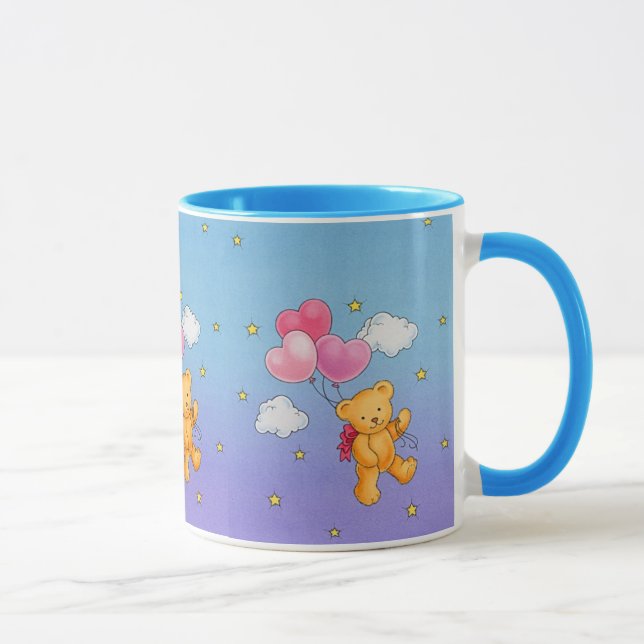 Teddy Bear Coffee Mug (Cup) (Right)