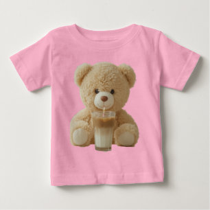 Teddy Bear Cold Brew Baby T-Shirt