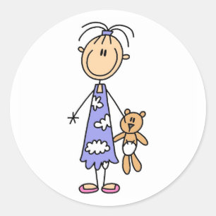 Teddy Bear Cuddle Buddy Sticker