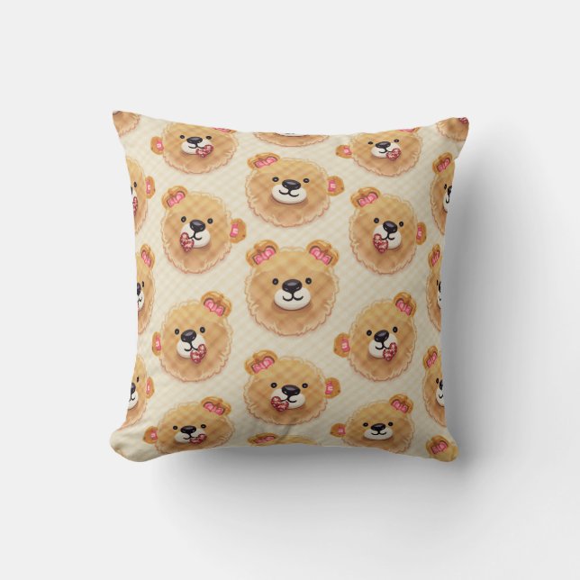 Teddy bear cushion (Front)