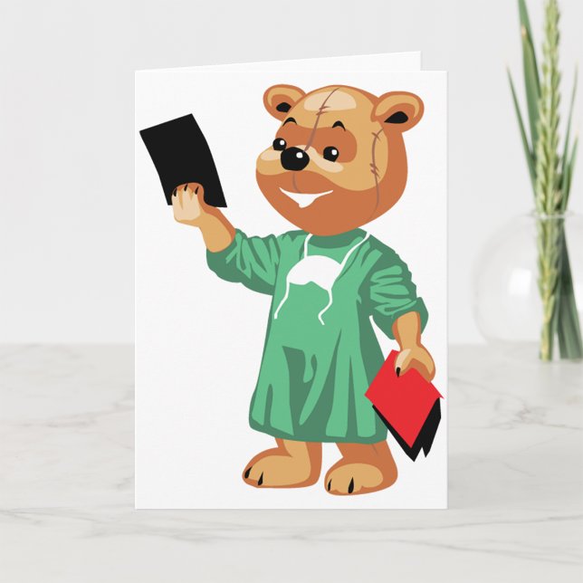 Teddy Bear Doctor Greeting Cards (Creator Uploaded)