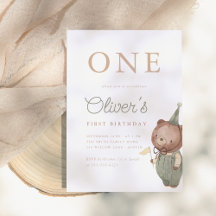 Teddy Bear First Birthday Party