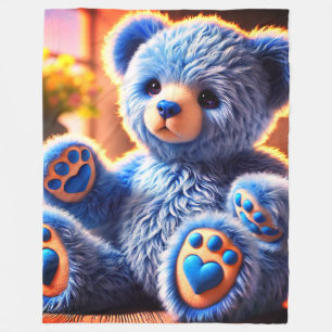 Teddy Bear Fleece Blanket