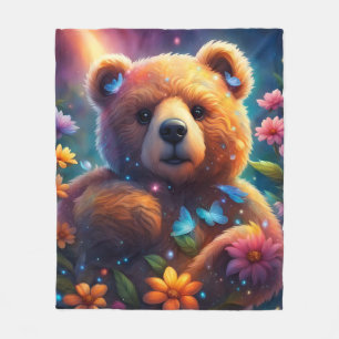 Teddy Bear Fleece Blanket