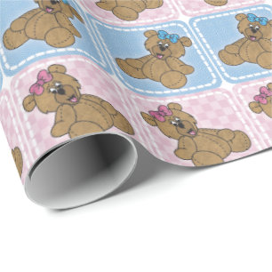 Teddy Bear for Boy or Girl Wrapping Paper