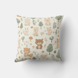 Teddy bear friends cushion