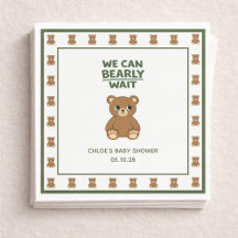 Teddy Bear Gender Neutral Minimalist Baby Shower