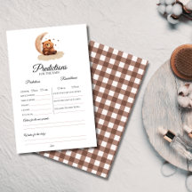 Teddy bear gender neutral Prediction Game