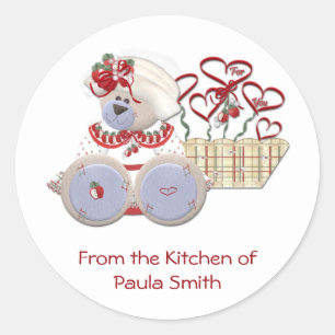 Teddy Bear Gift Stickers