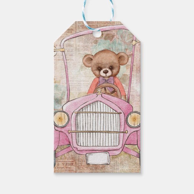 Teddy Bear Gift Tag (Front)