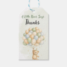 Teddy Bear Gift Tag