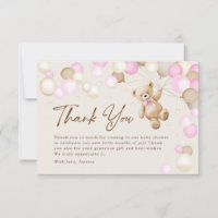 Teddy Bear Girl Baby Shower