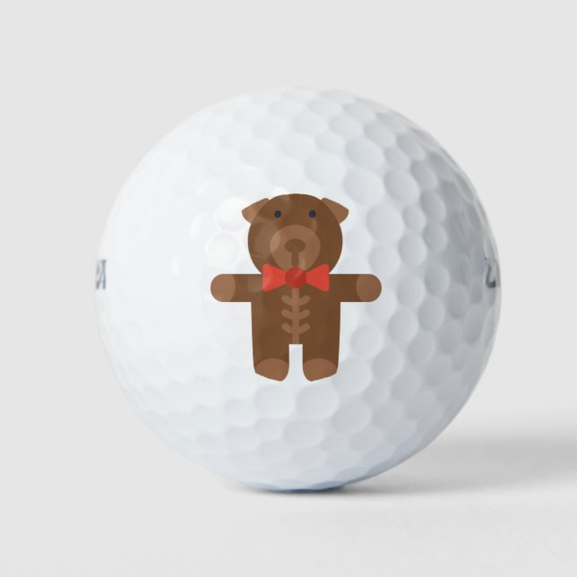 teddy bear golf balls (Front)