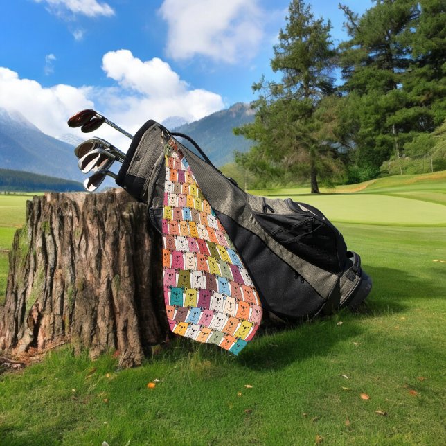 Teddy Bear Golf Towel (golf towel)