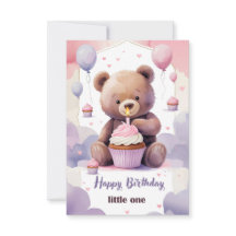 Teddy Bear Greeting Card
