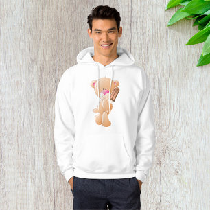 Teddy Bear Holding Chocolate Ice Cream Popsicle Hoodie